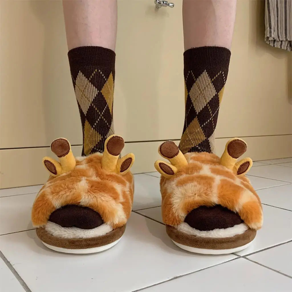 Giraffe Slippers