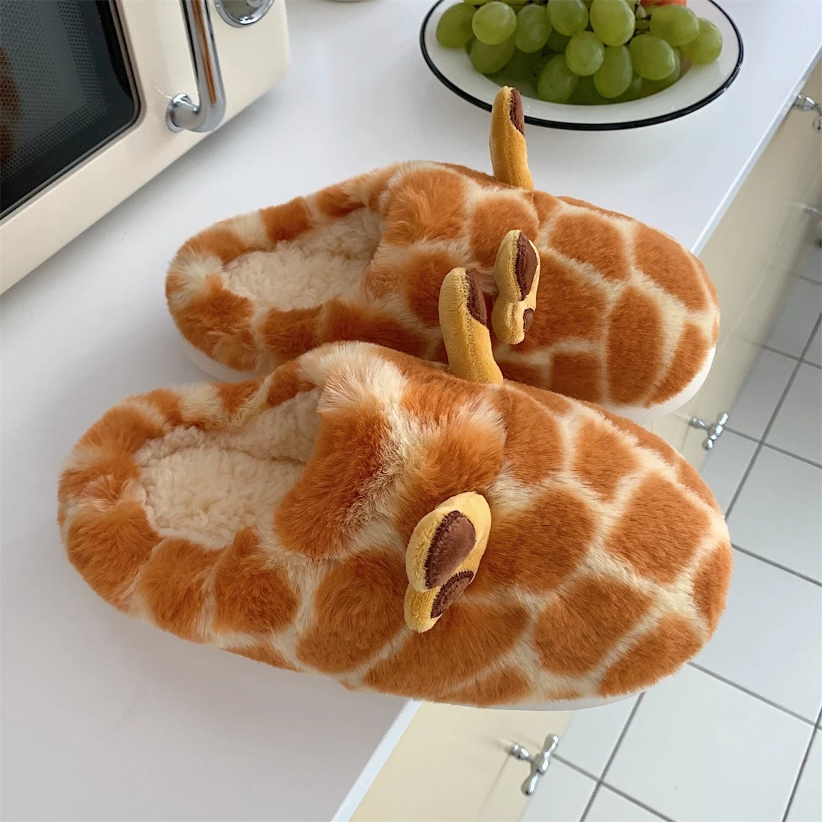 Giraffe Slippers