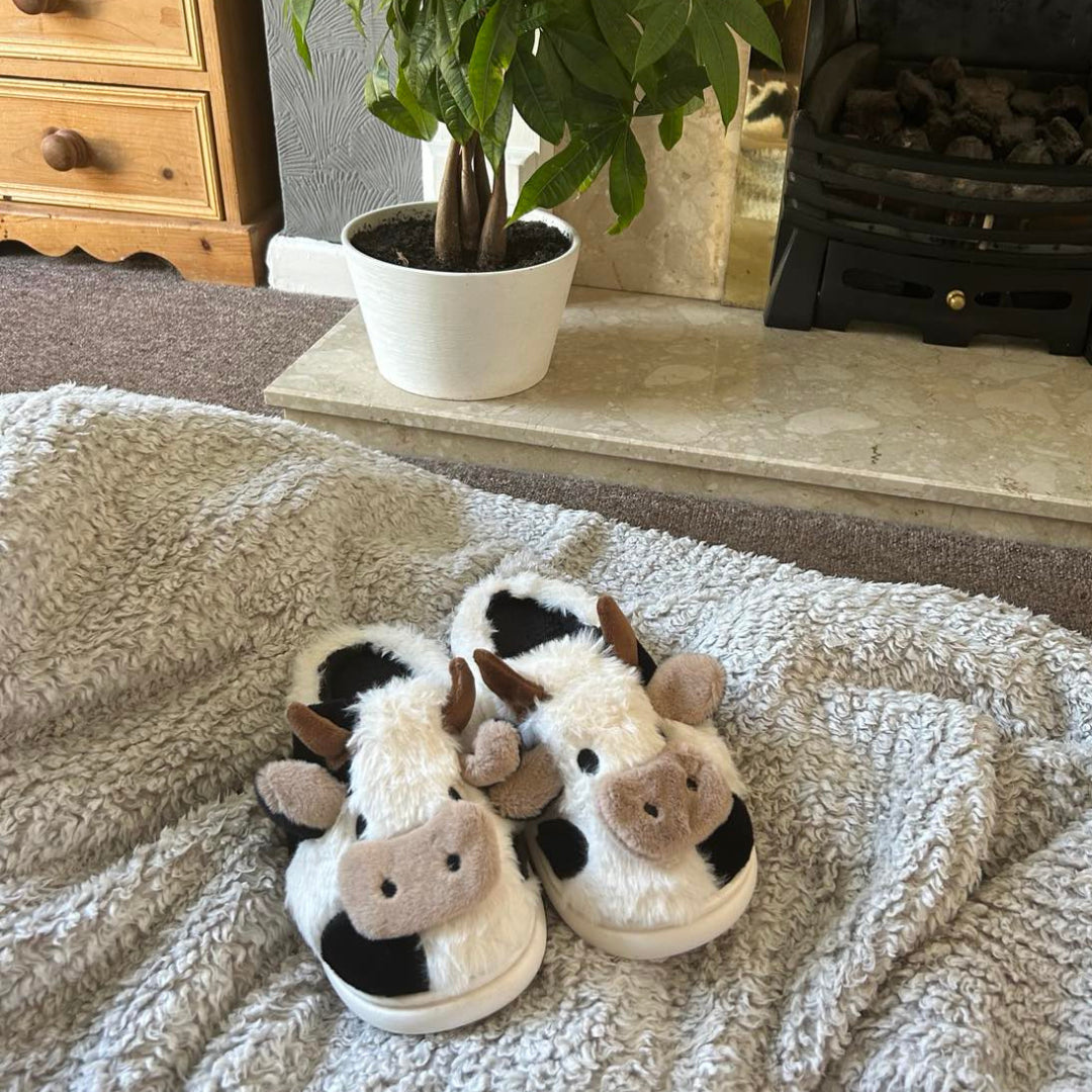 Cow Slippers